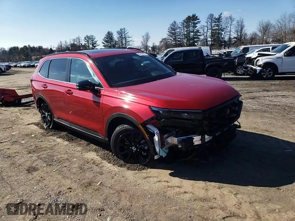2025 Honda CR-V Sport-L with VIN 5J6RS6H8XSL023702, listed as a Copart auction lot 46488835 with Not Provided miles and Salvage Title. Bid and sale history available at DreamBid. Image 12.