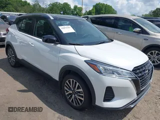 2023 Nissan Kicks SV with VIN 3N1CP5CV5PL548184, listed as a IAAI auction lot 42052583 with 43,214 mi miles and . Bid and sale history available at DreamBid. Image 1.