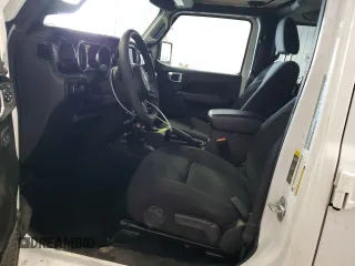 2023 Jeep Wrangler Sport S with VIN 1C4HJXDN1PW628218, listed as a Copart auction lot 48355205 with 32,009 mi miles and Salvage title. Bid and sale history available at DreamBid. Image 7.