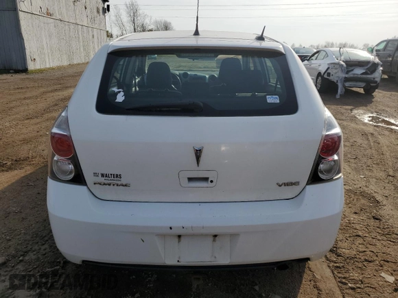 2009 Pontiac Vibe w/1SA with VIN 5Y2SP67879Z450059, listed as a Copart auction lot 78668254 with 178,662 mi miles and Clean Title. Bid and sale history available at carsss.com. Image 6.
