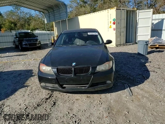 2007 BMW 3 Series 328i with VIN WBAVC535X7FZ74915, listed as a Copart auction lot 82082744 with 143,304 mi miles and Salvage Title. Bid and sale history available at carsss.com. Image 11.