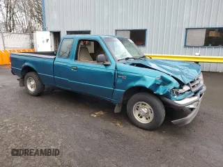 1997 Ford Ranger XL with VIN 1FTCR14A3VPA99441, listed as a Copart auction lot 46626095 with 137,526 mi miles and Salvage title. Bid and sale history available at DreamBid. Image 4.