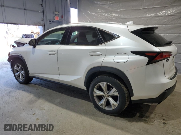 2017 Lexus NX 200t z VIN JTJBARBZ0H2119170, wystawiony jako Copart lot #53486185 z przebiegiem 151 347 mil mil oraz Szkody całkowita. Historia ofert i sprzedaży dostępna na DreamBid. Obrazek 2.