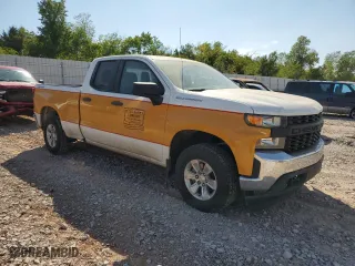 2019 Chevrolet Silverado 1500 Work Truck with VIN 1GCRYAEF9KZ180516, listed as a Copart auction lot 71236984 with 161,820 mi miles and Salvage Title. Bid and sale history available at carsss.com. Image 4.