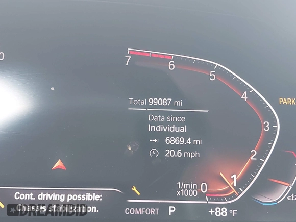2020 BMW 3 Series 330i z VIN WBA5R1C05LFH82648, wystawiony jako IAAI lot #42112217 z przebiegiem 99 087 mil mil oraz . Historia ofert i sprzedaży dostępna na DreamBid. Obrazek 15.