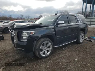 2018 Chevrolet Tahoe Premier with VIN 1GNSKCKC2JR126764, listed as a Copart auction lot 51133805 with 175,488 mi miles and Salvage title. Bid and sale history available at DreamBid. Image 1.