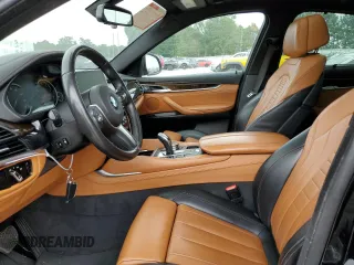 2017 BMW X6 xDrive35i with VIN 5UXKU2C32H0X48127, listed as a Copart auction lot 52473473 with 128,791 mi miles. Bid and sale history available at carsss.com. Image 7.