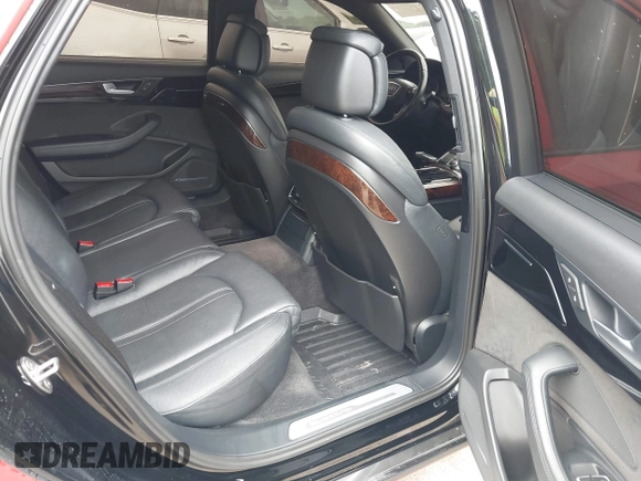 2015 Audi A8 3.0T with VIN WAU3GAFD2FN026195, listed as a IAAI auction lot 42203252 with 146,908 mi miles and . Bid and sale history available at DreamBid. Image 8.