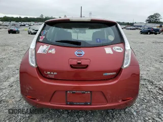 2015 Nissan LEAF SV with VIN 1N4AZ0CP9FC332115, listed as a Copart auction lot 57519363 with 26,964 mi miles. Bid and sale history available at carsss.com. Image 6.