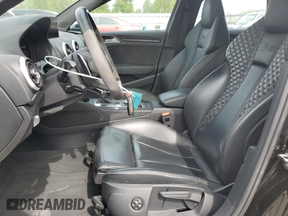 2017 Audi RS 3 с VIN WUABWGFF1H1900507, выставлен на аукционе Copart как лот 61598385 с пробегом 40 960 миль миль и Списание • Salvage title. История ставок и продаж доступна на DreamBid. Изображение 7.