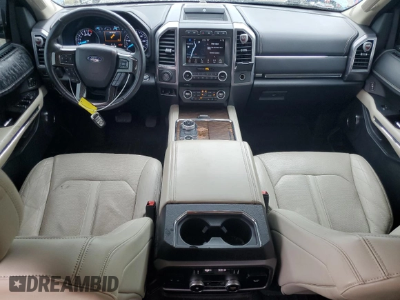 2018 Ford Expedition Platinum с VIN 1FMJU1MTXJEA01000, выставлен на аукционе Copart как лот 59092905 с пробегом 80 810 миль миль и Списание • Salvage title. История ставок и продаж доступна на DreamBid. Изображение 8.