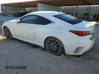 2016 Lexus RC 300 F Sport z VIN JTHSM5BC0G5002196, wystawiony jako Copart lot #77487494 z przebiegiem 48 248 mil mil oraz Szkoda całkowita • Salvage title. Historia ofert i sprzedaży dostępna na DreamBid. Obrazek 2.