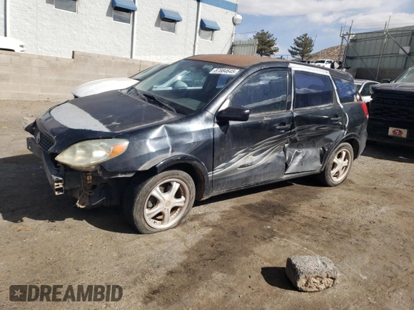 2003 Toyota Matrix Std with VIN 2T1KR32E63C085154, listed as a Copart auction lot 87884645 with 173,360 mi miles and Salvage Title. Bid and sale history available at DreamBid. Image 1.