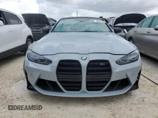 2022 BMW M4 with VIN WBS53AZ02NCK07087, listed as a Copart auction lot 78727464 with 0 mi miles and Salvage Title. Bid and sale history available at carsss.com. Image 5.