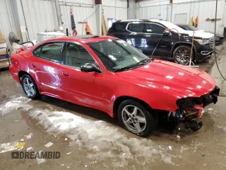 2004 Pontiac Grand Am SE1 with VIN 1G2NF52E44M619598, listed as a Copart auction lot 44922575 with 84,450 mi miles and Non Repairable. Bid and sale history available at carsss.com. Image 4.