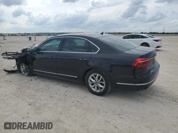2017 Volkswagen Passat S with VIN 1VWAT7A30HC048893, listed as a Copart auction lot 55266315 with 199,490 mi miles and Salvage title. Bid and sale history available at DreamBid. Image 2.