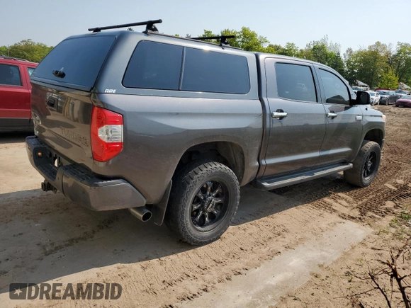 2015 Toyota Tundra Platinum z VIN 5TFAW5F1XFX434409, wystawiony jako Copart lot #59198715 z przebiegiem 163 988 mil mil oraz Szkoda całkowita • Salvage title. Historia ofert i sprzedaży dostępna na DreamBid. Obrazek 3.