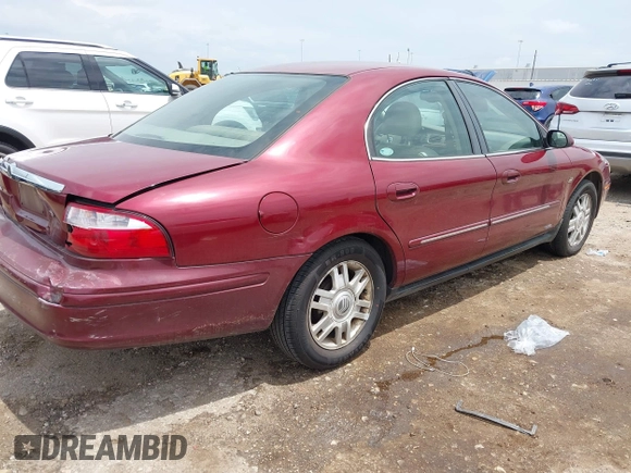 2004 Mercury Sable LS Premium with VIN 1MEFM55S54A612926, listed as a IAAI auction lot 42368153 with 160,061 mi miles and . Bid and sale history available at DreamBid. Image 4.