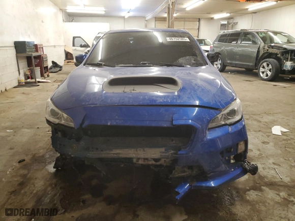 2017 Subaru WRX Premium with VIN JF1VA1E67H9820983, listed as a Copart auction lot 46152585 with 125,403 mi miles and Salvage Title. Bid and sale history available at carsss.com. Image 5.