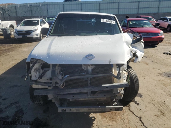 2001 Nissan Frontier 2WD XE with VIN 1N6DD21S51C322048, listed as a Copart auction lot 81108384 with 0 mi miles and Salvage Title. Bid and sale history available at carsss.com. Image 5.