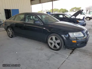 2008 Audi A6 with VIN WAUDH74F08N180187, listed as a Copart auction lot 86252154 with 205,370 mi miles and Clean Title. Bid and sale history available at carsss.com. Image 4.