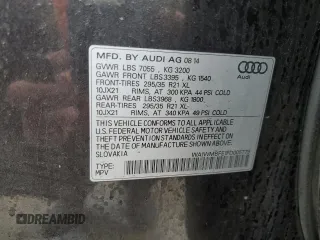 2015 Audi Q7 3.0L TDI Prestige with VIN WA1WMBFE1FD005779, listed as a Copart auction lot 70768902 with 136,551 mi miles. Bid and sale history available at carsss.com. Image 12.
