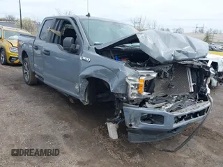 2020 Ford F-150 XL with VIN 1FTEW1EP1LKE68456, listed as a IAAI auction lot 41947986 with 25,323 mi miles. Bid and sale history available at carsss.com. Image 1.