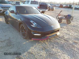 2019 Nissan 370Z Sport Touring with VIN JN1AZ4EH0KM420226, listed as a IAAI auction lot 41769891 with 18,453 mi miles and . Bid and sale history available at DreamBid. Image 1.
