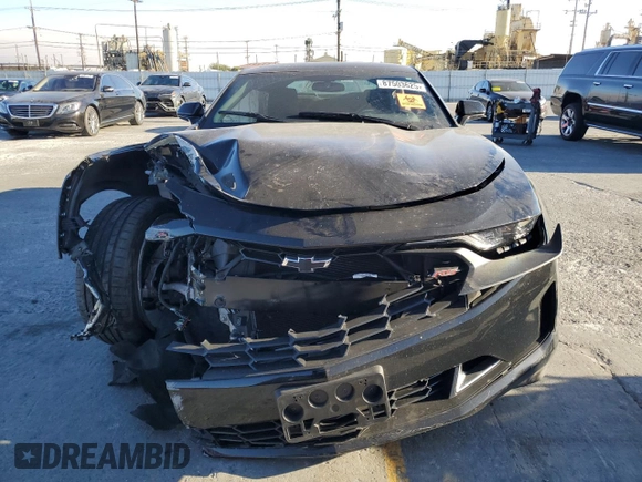 2022 Chevrolet Camaro 1LT with VIN 1G1FB1RSXN0135128, listed as a Copart auction lot 87503625 with 0 mi miles and Salvage Title. Bid and sale history available at carsss.com. Image 5.