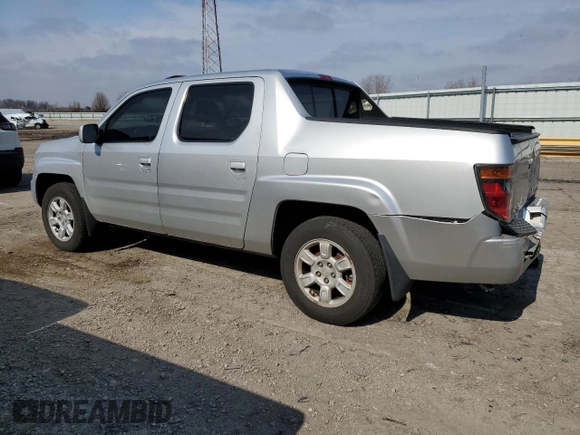 2006 Honda Ridgeline RTL with VIN 2HJYK16596H540209, listed as a Copart auction lot 51762595 with 172,736 mi miles and Salvage Title. Bid and sale history available at carsss.com. Image 2.