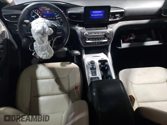 2020 Ford Explorer Limited with VIN 1FM5K7FWXLGC30852, listed as a Copart auction lot 46270785 with 39,341 mi miles and Salvage Title. Bid and sale history available at DreamBid. Image 8.