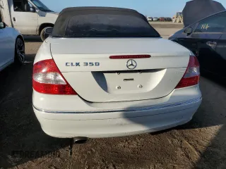 2007 Mercedes-Benz CLK 350 with VIN WDBTK56F17F220687, listed as a Copart auction lot 77984104 with 91,527 mi miles and Salvage Title. Bid and sale history available at DreamBid. Image 6.