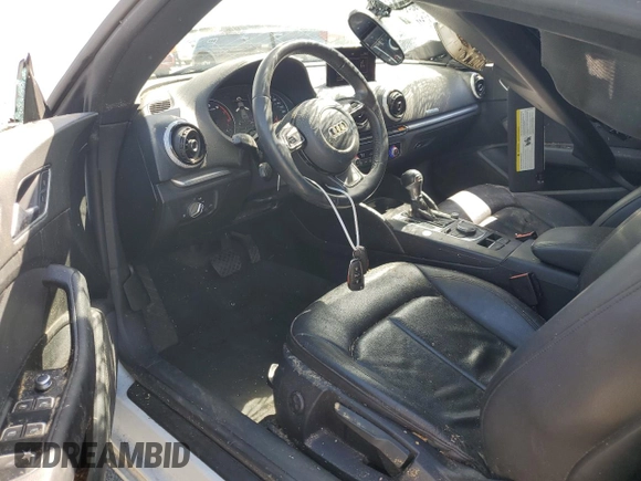 2015 Audi A3 2.0T Premium Plus with VIN WAU3FLFF5F1123706, listed as a Copart auction lot 49510785 with 74,819 mi miles and Salvage Title. Bid and sale history available at carsss.com. Image 8.