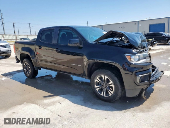 2022 Chevrolet Colorado 2WD Z71 with VIN 1GCGSDEN6N1204453, listed as a Copart auction lot 53140795 with 23,734 mi miles and Salvage title. Bid and sale history available at DreamBid. Image 4.