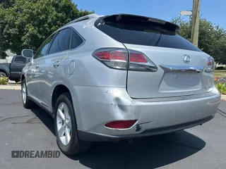 2013 Lexus RX 350 with VIN 2T2BK1BA0DC180098, listed as a Copart auction lot 66501465 with 222,094 mi miles and Clean title. Bid and sale history available at DreamBid. Image 3.