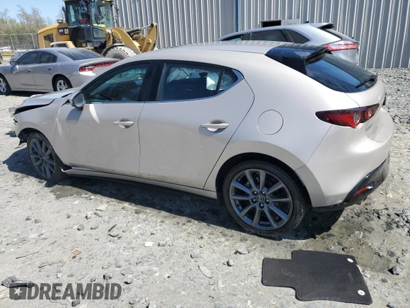 2023 Mazda 3 S Preferred with VIN JM1BPALM3P1610942, listed as a Copart auction lot 53460705 with Not Provided miles and Salvage Title. Bid and sale history available at DreamBid. Image 2.