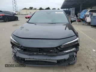 2025 Honda Civic Si with VIN 2HGFE1E50SH473225, listed as a Copart auction lot 43275915 with 4,756 mi miles and Salvage Title. Bid and sale history available at DreamBid. Image 5.