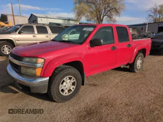 2005 Chevrolet Colorado 1SF LS Z71 with VIN 1GCDT136258219663, listed as a Copart auction lot 51091815 with 222,568 mi miles and Salvage Title. Bid and sale history available at carsss.com. Image 1.