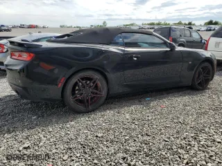 2017 Chevrolet Camaro 2LT with VIN 1G1FD3DS1H0101483, listed as a Copart auction lot 56183254 with 124,645 mi miles and Salvage Title. Bid and sale history available at carsss.com. Image 3.