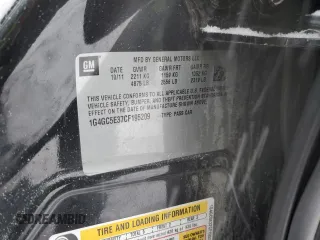 2012 Buick LaCrosse Leather with VIN 1G4GC5E37CF195209, listed as a Copart auction lot 42254565 with 44,074 mi miles and Salvage title. Bid and sale history available at DreamBid. Image 12.