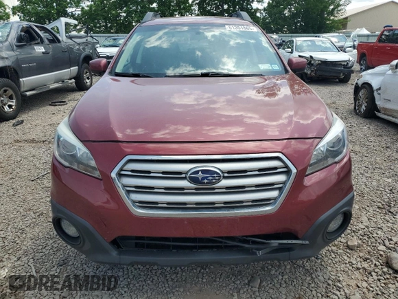 2017 Subaru Outback Premium with VIN 4S4BSACC2H3422422, listed as a Copart auction lot 61351865 with 125,693 mi miles and Salvage title. Bid and sale history available at DreamBid. Image 5.