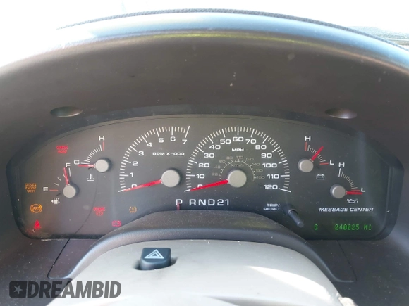 2003 Ford Expedition Eddie Bauer z VIN 1FMFU18L43LC23174, wystawiony jako IAAI lot #42021679 z przebiegiem 240 025 mil mil oraz . Historia ofert i sprzedaży dostępna na DreamBid. Obrazek 7.