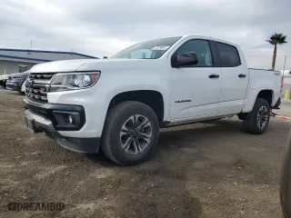 2021 Chevrolet Colorado 2WD Z71 with VIN 1GCGSDEN3M1266567, listed as a Copart auction lot 87079094 with 41,217 mi miles and Salvage Title. Bid and sale history available at carsss.com. Image 1.