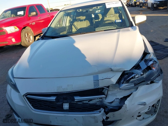 2019 Subaru Impreza Premium with VIN 4S3GKAD66K3623489, listed as a IAAI auction lot 41236407 with 87,907 mi miles. Bid and sale history available at carsss.com. Image 12.