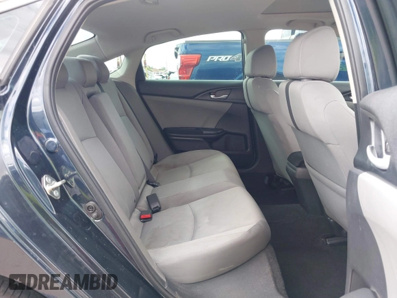2017 Honda Civic Sedan EX-T with VIN 19XFC1F32HE010587, listed as a IAAI auction lot 41793102 with 98,724 mi miles. Bid and sale history available at carsss.com. Image 8.