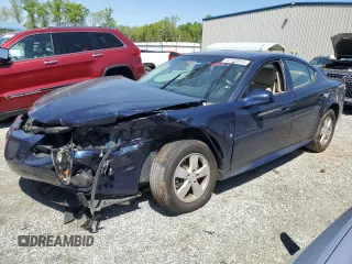 2007 Pontiac Grand Prix with VIN 2G2WP552471223626, listed as a Copart auction lot 52220855 with 122,223 mi miles and Salvage title. Bid and sale history available at DreamBid. Image 1.