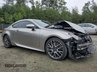 2018 Lexus RC 300 with VIN JTHHA5BC2J5008656, listed as a Copart auction lot 73666084 with 74,113 mi miles and Salvage title. Bid and sale history available at DreamBid. Image 4.