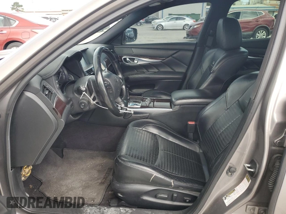 2013 Infiniti M z VIN JN1BY1AP9DM514188, wystawiony jako Copart lot #57634155 z przebiegiem 170 910 mil mil oraz Szkoda całkowita • Salvage title. Historia ofert i sprzedaży dostępna na DreamBid. Obrazek 7.