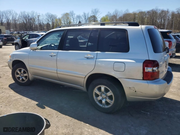 2005 Toyota Highlander with VIN JTEEP21A350097234, listed as a Copart auction lot 53678175 with 128,797 mi miles and Salvage Title. Bid and sale history available at carsss.com. Image 2.