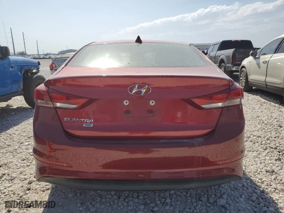 2017 Hyundai Elantra SE with VIN 5NPD74LF4HH208885, listed as a Copart auction lot 48467795 with 155,389 mi miles and Clean Title. Bid and sale history available at carsss.com. Image 6.